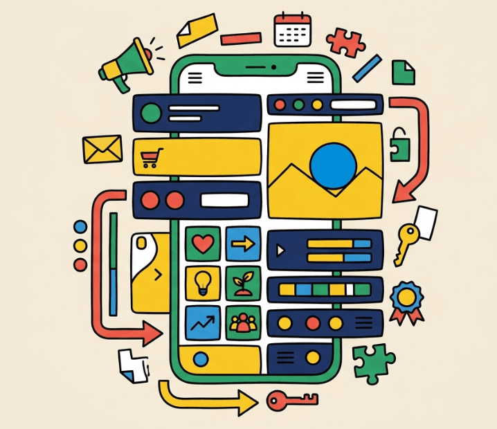 Connected CRM and data systems surrounding a central interface
